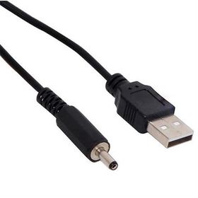Powermaster 3.5x1.35 Uç Adaptör USB To DC Çevirici Kablo