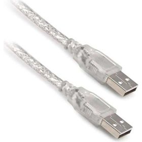 Powermaster 3 m Erkek-Erkek Şeffaf Usb Kablo
