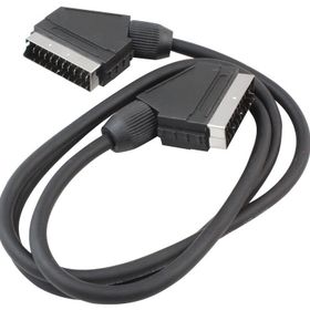 Powermaster 3 mt 7 mm Siyah Poşetli Scart Kablo