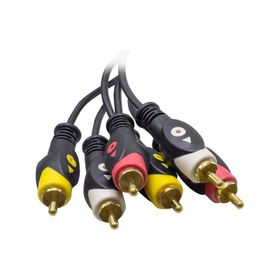 Powermaster 3 RCA+3 RCA 3 mt Kablo