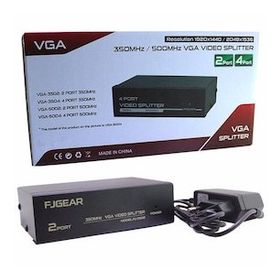 Powermaster 350 Mhz 2 Port Vga Splitter Dağıtıcı
