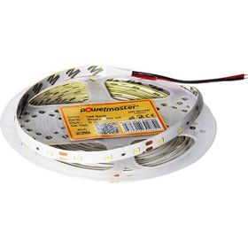 Powermaster 3528 Beyaz Tek Çipli Dış Mekan Silikonlu 5 m Led Şerit