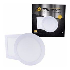 Powermaster 3W Sıva Altı 6500K Beyaz 74 mm Yuvarlak Slim Spot Panel
