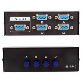 Powermaster 4 Port Vga Switch