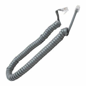 Powermaster 4P/4C Gri Spiral Telefon Kablo