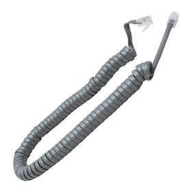 Powermaster 4P/4C Gri Spiral Telefon Kablo