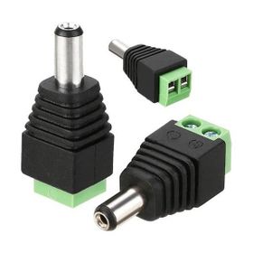 Powermaster 5.5x2.1 mm Power Erkek Konnektör