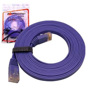 Powermaster 5 m Yassı Cat6 Kablo