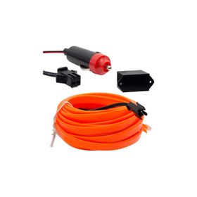 Powermaster 5 Metre Oranj Araç İçi Neon İp Aydınlatma