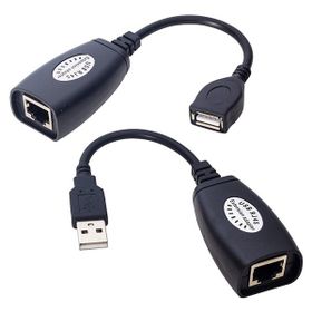 Powermaster 50 m RJ45 Extender Uzatma USB Kablo