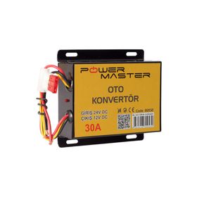 Powermaster 5056 24-12 Volt 30 Amper Oto Konvertör