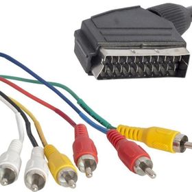 Powermaster 6 Rca Stereo Standart 1.5 mt Scart Kablo
