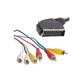 Powermaster 6 Rca Stereo Standart 1.5 mt Scart Kablo