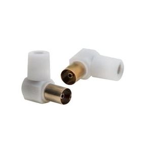 Powermaster 60 Ohm L Dişi Beyaz Anten Fişi