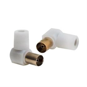 Powermaster 60 Ohm L Dişi Beyaz Anten Fişi