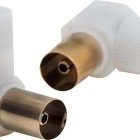 Powermaster 60 Ohm L Dişi Beyaz Anten Fişi