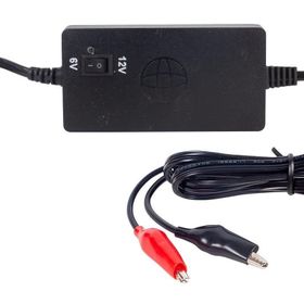 Powermaster 6V-12V 1A Akü Şarj Adaptörü
