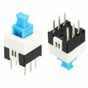 Powermaster 7x7 mm 6 Bacaklı Kilitli Tactile Push Button On - Off Anahtarlı Switch
