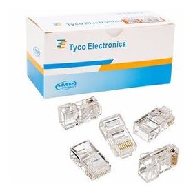 Powermaster 8P8C 100 Adet EZ RJ45 Cat5-Cat6 Açık Uçlu Soket