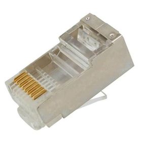 Powermaster 8P/8C 100 Adet Metal Metal RJ45 Cat 5 Uç