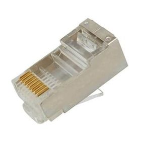 Powermaster 8P/8C 100 Adet Metal Metal RJ45 Cat 5 Uç