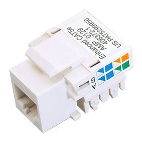 Powermaster 8P8C Cat5 Rj45 Keystone Jack Şase