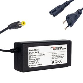 Powermaster 9V-5A 2.5mm Uç Pos Makinesi Adaptörü