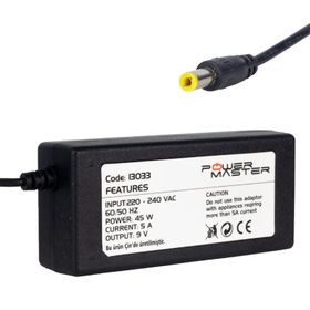Powermaster 9V-5A 2.5mm Uç Pos Makinesi Adaptörü