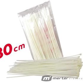Powermaster Beyaz 30 cm 3.6 mm Kablo Bağı