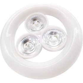 Powermaster Beyaz E27 Duy 36 Watt 3'lü Ufo Led Lamba