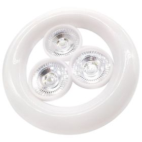 Powermaster Beyaz E27 Duy 36 Watt 3'lü Ufo Led Lamba