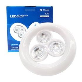 Powermaster Beyaz E27 Duy 36 Watt 3'lü Ufo Led Lamba