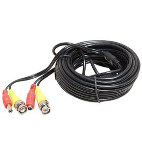 Powermaster Bnc-Bnc Dişi-Erkek Jacklı 10 Metre Kablo+Power Kablo