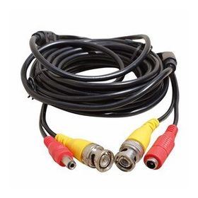 Powermaster Bnc-Bnc Dişi-Erkek Jack'lı 15 Metre Kablo+Power Kablo