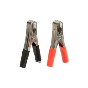 Powermaster Büyük 100 mm Krokodil Siyah Kırmızı Akü Maşası