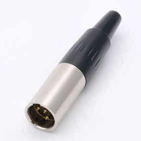 Powermaster Canon Mini 3 Pin Erkek Jack Fiş