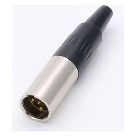 Powermaster Canon Mini 3 Pin Erkek Jack Fiş