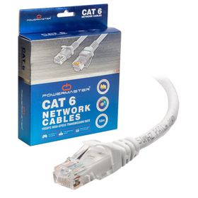 Powermaster Cat 6 10 m Patch Network Ethernet Kablo