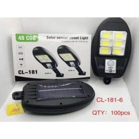 Powermaster CL-181-6 48 Cob Ledli 3 Modlu Sensörlü Solar Sokak Duvar Lambası