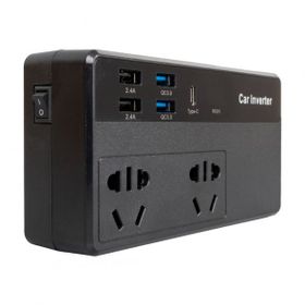 Powermaster CZ02/12V-24V 12-24 VOLT 200 W 4 USB + TYPE-C Girişli İnverter