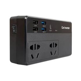 Powermaster CZ02/12V-24V 12-24 VOLT 200 W 4 USB + TYPE-C Girişli İnverter