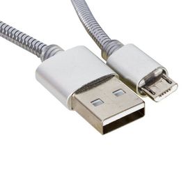 Powermaster Dataline Micro Serisi Örgülü Kısa Şarj Data Kablosu