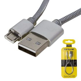 Powermaster Dataline Micro Serisi Örgülü Kısa Şarj Data Kablosu