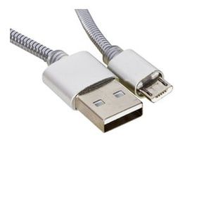 Powermaster Dataline Micro Serisi Örgülü Kısa Şarj Data Kablosu