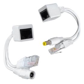 Powermaster Dişi Power Uç Aktif Splitter Poe IP Kamera Kablosu
