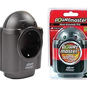 Powermaster GMX-100H Tekli Akım Korumalı Priz