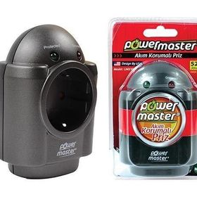 Powermaster GMX-100H Tekli Akım Korumalı Priz
