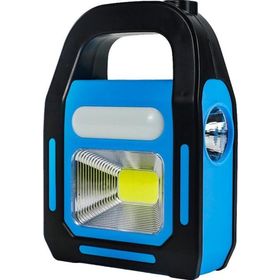 Powermaster HB-9707A 3 Kademeli Powerbank Özellikli Şarjlı Solar Güneş Enerjili Işıldak