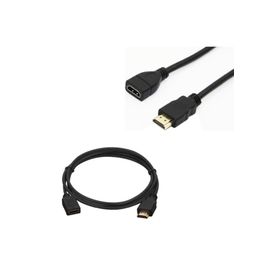 Powermaster Hdmi Kablo Erkek-Dişi 30 cm Uzatma Mini Hd Recevier