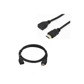 Powermaster Hdmi Kablo Erkek-Dişi 30 cm Uzatma Mini Hd Recevier